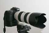 Canon EOS 20D mit BG-E2 und Canon EF 70-200/2.8 L IS USM